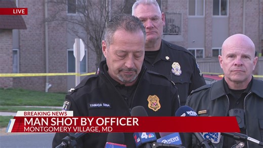 Montgomery County police give update after man shot by officer