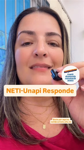 NETI - UNAPI / PROEX / UFSC on Instagram: "✨ Quadro novo no ar! Pensando em você que quer participar das atividades do NETI-Unapi, mas ainda tem dúvidas sobre o edital, criamos o NETI Responde. Aqui vamos explicar, passo a passo, com linguagem simples, tudo sobre o Edital 2026.1. 💬 Tem alguma dúvida? Escreva nos comentários ou envie por direct. 📌 Informações oficiais sempre em: neti.ufsc.br Equipe NETI-Unapi 💙💚🧡"