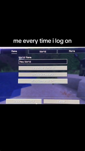 i can’t play normal mode without my brother and i miss him 🙁 #minecraft #nostalgia #fyp #blowthisup #soloworld