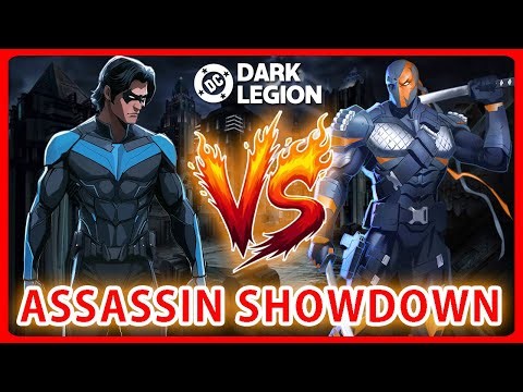 Deathstroke vs Nightwing – Assassin Showdown | DC: Dark Legion