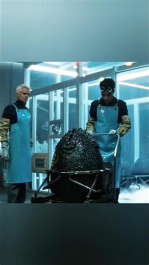 The Alien came from a giant egg.