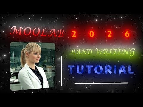 Hand writing text effects in after effects