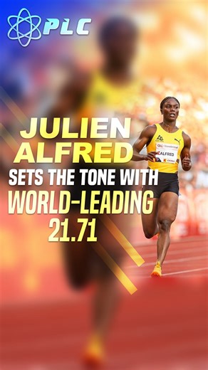 SPEED QUEEN ALERT! 🔥🏃‍♂️ Julien Alfred SETS THE TONE with a WORLD-LEADING 21.71! 👏💥 Dominating the track with style and speed! 🔥 #JulienAlfred #TrackAndField #sprinting #WorldLeadingTime #Athletics | How To Run Faster