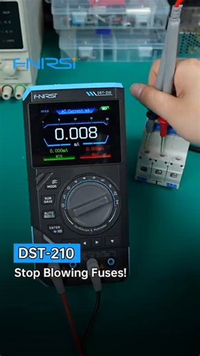 FNIRSI DST-210 | Measure Current Correctly —— Stop Blowing Multimeter Fuses