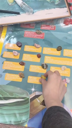 CubicFun New Release Gemstone Dig Kit!#gemstone #stem #toys #geology #science #diy #shorts #foryou