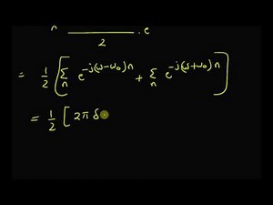 DTFTs of exponentials