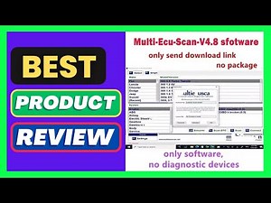 New Edition Multiecuscan 5.2/ 5.0/ 4.8 2025 Vehicle diagnostic