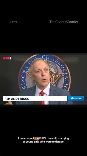 Andy Biggs responds to questions about FLDS abuse allegations
