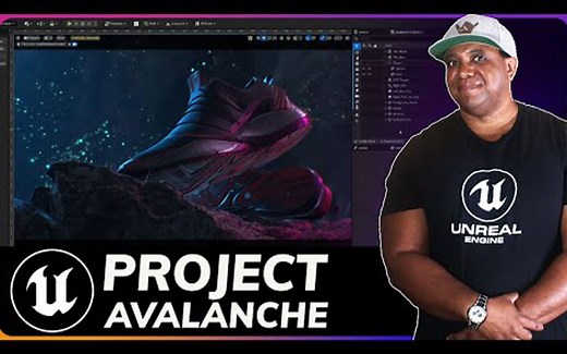 虚幻引擎 5 的新动态图形工具将让您大开眼界 | Project Avalanche