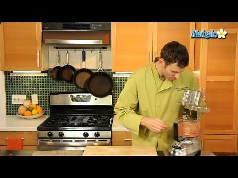 How to Puree Using a Food Processor