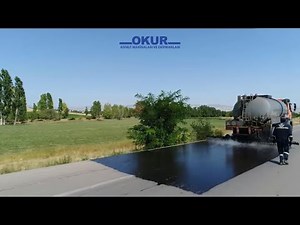 Asphalt Emulsion Plant / Bitumen Application - Karayolları Asfalt Emülsiyon Plenti / Bitüm Uygulama