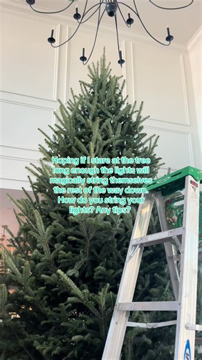Tips for Effortlessly Stringing Christmas Tree Lights