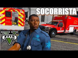 GTA V- EMS Mod: Vida de Paramédico #1
