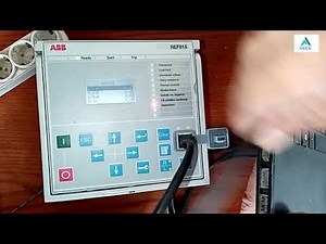 كيفيه توصيل جهاز الحمايه REF 615 بالكمبيوتر او اللاب توب وتعريف جهاز الحمايه علي الكمبيوتر REF615 I