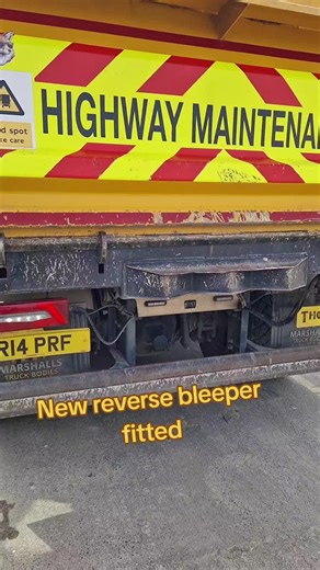 New Reverse Bleeper Fitted for Tipper Truck