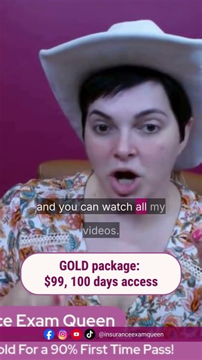 GOLD package: $99, 100 days access