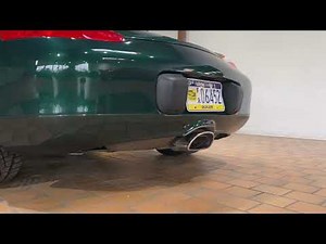 2000 Porsche Boxster Cold Start