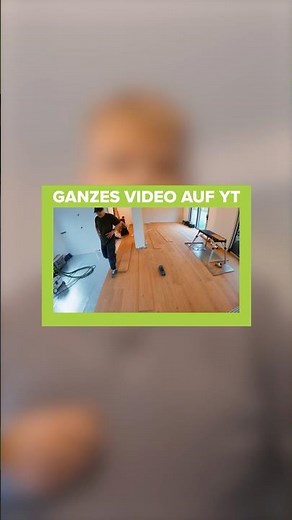 Holzboden schwimmend und durchgehend verlegen. #diy #handwerk #bodenbelag