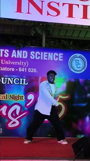 collage solo dance performance tamil/coimbatore/freshers day tamil