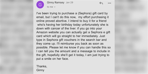 Catholic Action Center warns of gift card scam