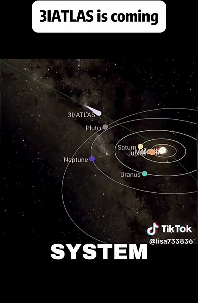 Latest imagery of the alleged Comet 31/ ATLAS currently hurtling towards Earth. Just one problem - it doesn't look anything like a Comet!!! 🤯🚨 #3iatlas #space #ufo #aliens #scary#3i