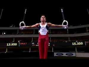 Jonathan Horton - Still Rings - 2009 Visa Championships - Men - Day 2