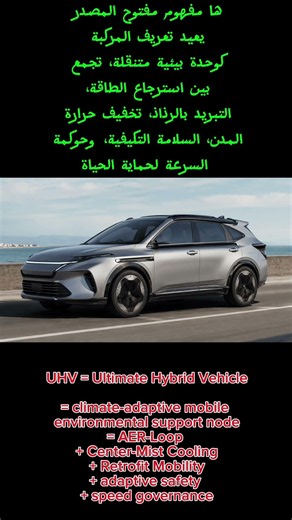المركبة الهجينة القصوى UHV ليست مجرد سيارة هجينة جديدة.