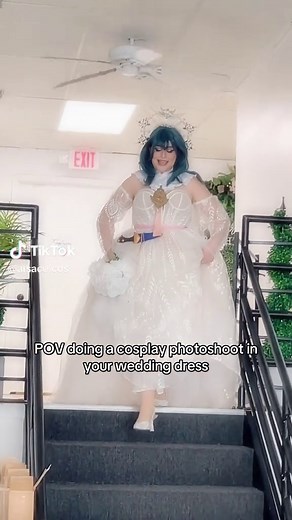 Creative Wedding Dress Cosplay Photoshoot Ideas