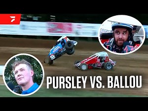 Daison Pursley, Robert Ballou Sound Off After Collision | 2024 USAC Bill Gardner Sprintacular
