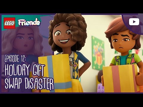 🎄😱🎁 HOLIDAY GIFT SWAP DISASTER🎄😱🎁 | S2E12 | #FullEpisode | LEGO Friends: The Next Chapter