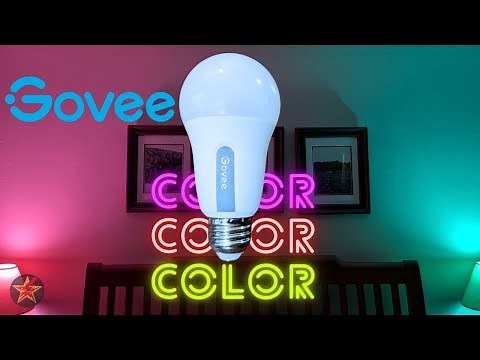 Govee Color Smart Bulb H6008 IS THE BEST Way to Upgrade Your Space!