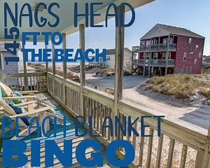 19 reactions | Beach Blanket Bingo  Southern Shores, Outer Banks⠀⠀⠀⠀⠀⠀⠀⠀  145 ft to the beach⠀  Dog friendly!⠀  Keyless entry, linens & towels provided!⠀⠀⠀⠀⠀ See more: https://buff.ly/2NbVyAq | Outer Banks Blue Vacation Rentals | Facebook