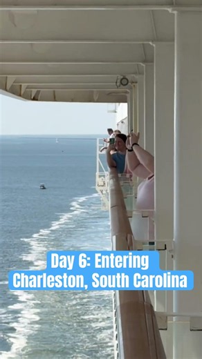 Day 6: entering Charleston, South Carolina
