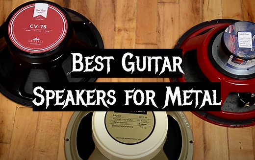 Top 5 Best Guitar Speakers for Metal [December 2025 Review] - MetalMusicGuide
