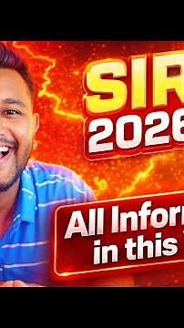 SIR 2026 Required Documents |2002 Voter List Search &Voter ID Mapping Full Guide |SIR 2002 Explained