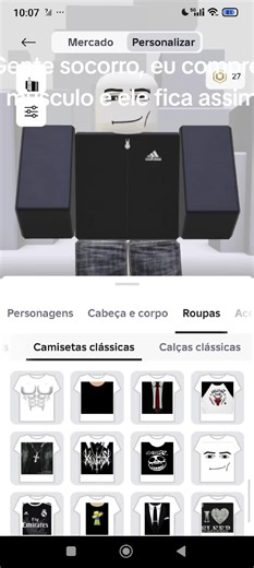 Ajuda com o músculo novo que comprei