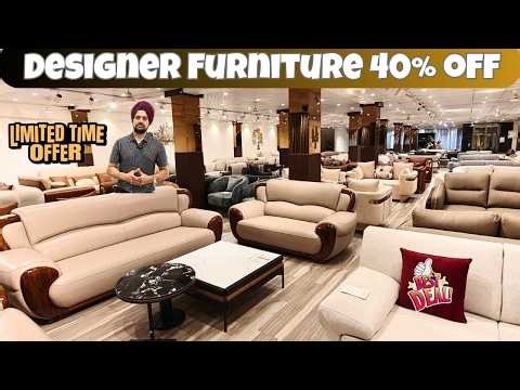 Sofa Sets huge collection at affordable price at Kirti Nagar Furniture Market #furniture