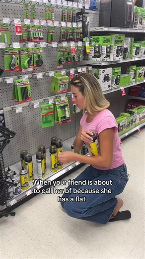Girl Fixes Flat Tire: DIY Emergency Repair