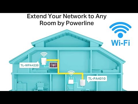 Extend Your WIFI Signal at Home, How to install TP-Link TL-WPA4220 Powerline 600 Wi-Fi Extender