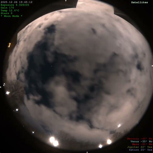 2025-12-26 [40 secs] [4K] 40s Night Sky Beautiful Relaxing Night Sky in Glorious 4K | Stars, Meteors