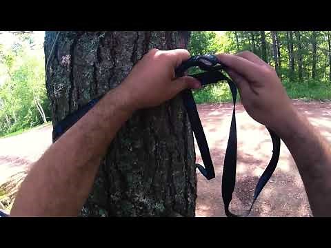 How to Use Hammock Straps (Setting up a Hammock) Quick and Easy
