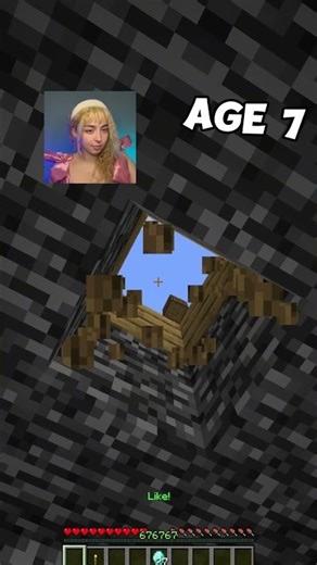 Traps at age 7😂😎#minecraft #trend