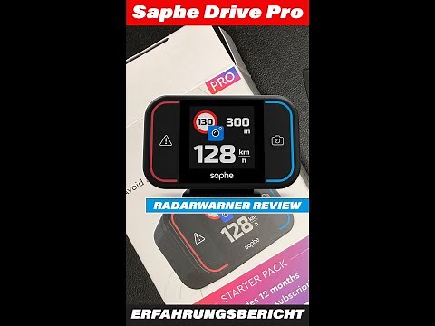Saphe Drive Pro Radarwarner Review & Unboxing | 1,5 Zoll Display für Radarfallen und Gefahrenstellen
