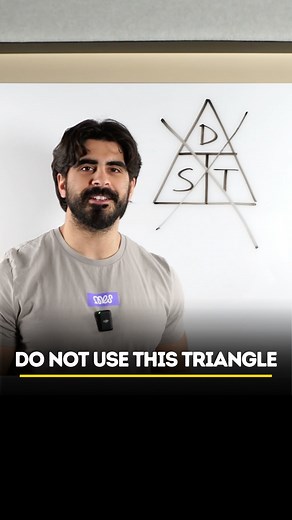 Do NOT Use This Triangle! #mathstricks #myedspace #neildoesmaths #Maths #mathstutor | Neil Does Maths