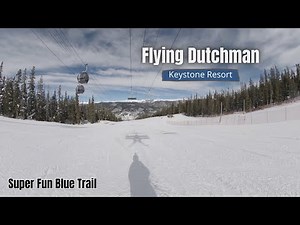 Flying Dutchman - Awesome Blue Run - Keystone Ski Resort