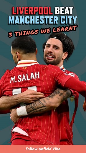 Liverpool win 2-0 against Manchester City!! | Anfield Vibe
