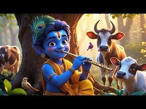 Adventures of Little Krishna 🌟 Divine Childhood Tales 🐄🎶 Mythology for Kids in Animation
