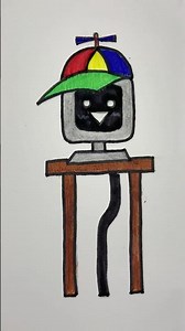 Drawing Mr. Fun Computer #sprunki #sprunkiincredibox #mrfuncomputer #art #drawing