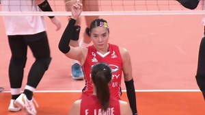 65K views · 422 reactions | RETURN TO SENDER  The Chery Tiggo Crossovers flaunt their defensive prowess with a series of kill blocks against the Petro Gazz Angels in the opening set! #PVL2024 #PVLonOneSports #TheHeartofVolleyball | One Sports | Facebook