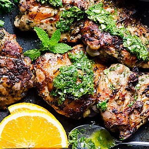 Chimichurri Chicken (Grilled, Baked or Fried) - iFoodReal.com - Healthy Family Recipes